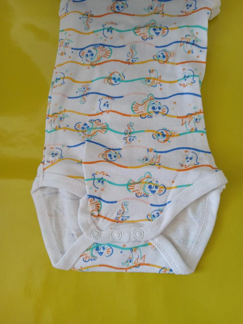 lote 2 bodies sem mangas menino Nemo Disney 60 cm 3 meses – photo 2